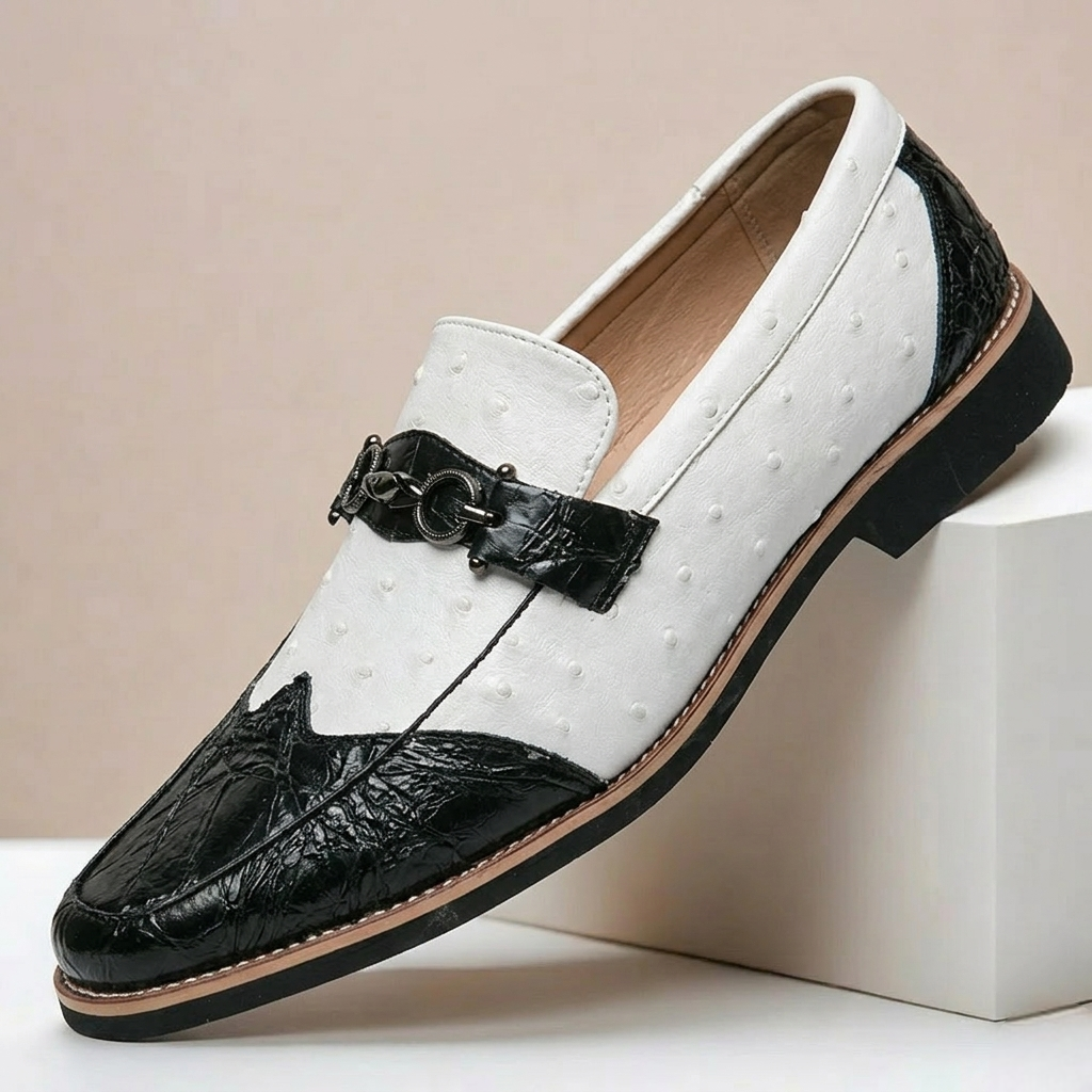 Vellano Genuine Leather Loafers