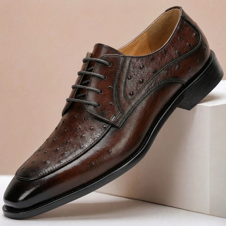 Bernini Cowhide Leather Shoes