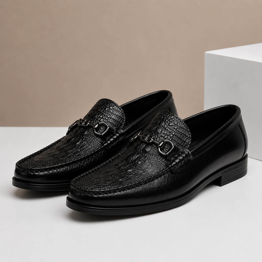 Massaro Cowhide Leather Loafers