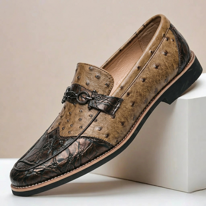 Vellano Genuine Leather Loafers