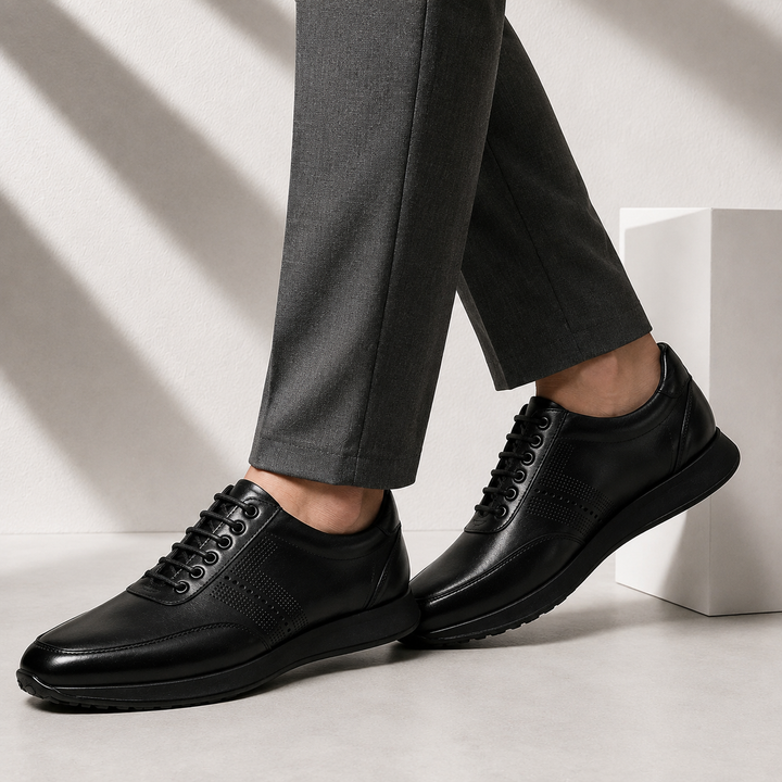 Sartelli Cowhide Leather Sneakers