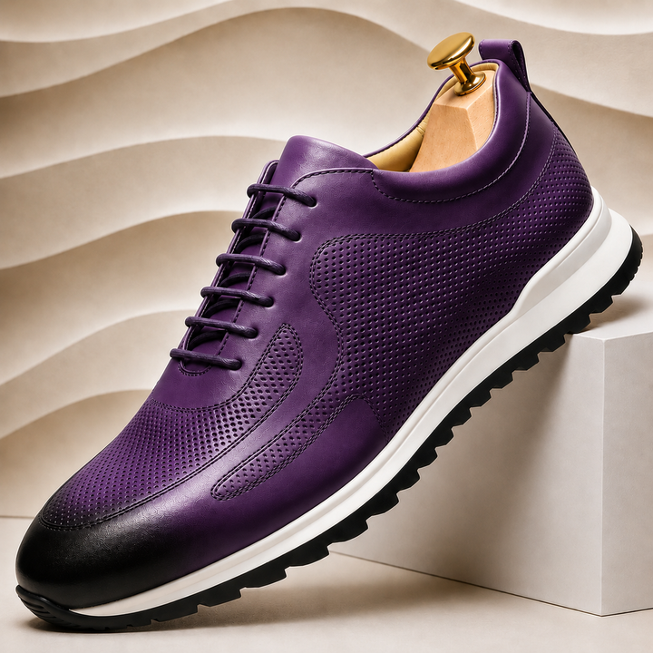 Franco Cowhide Leather Sneakers