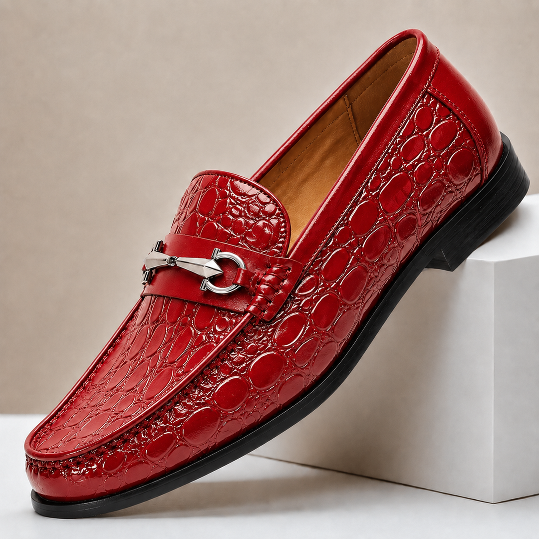 Carvano Cowhide Leather Loafers
