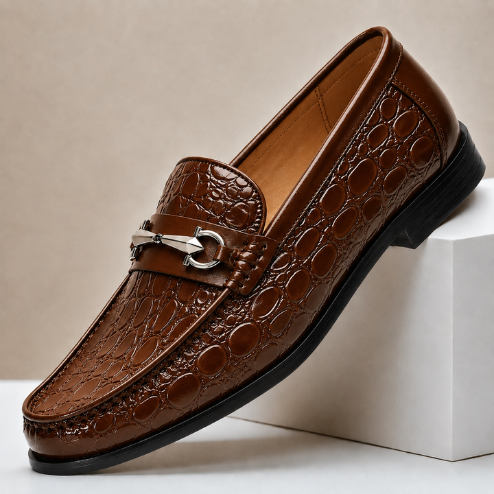 Carvano Cowhide Leather Loafers