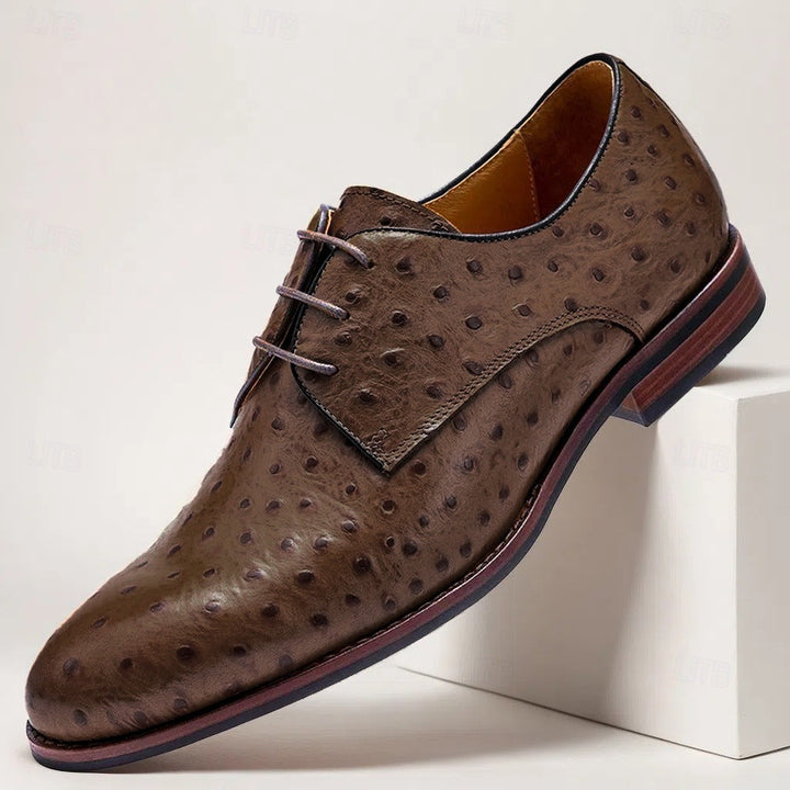 Altavero Cowhide Leather Shoes