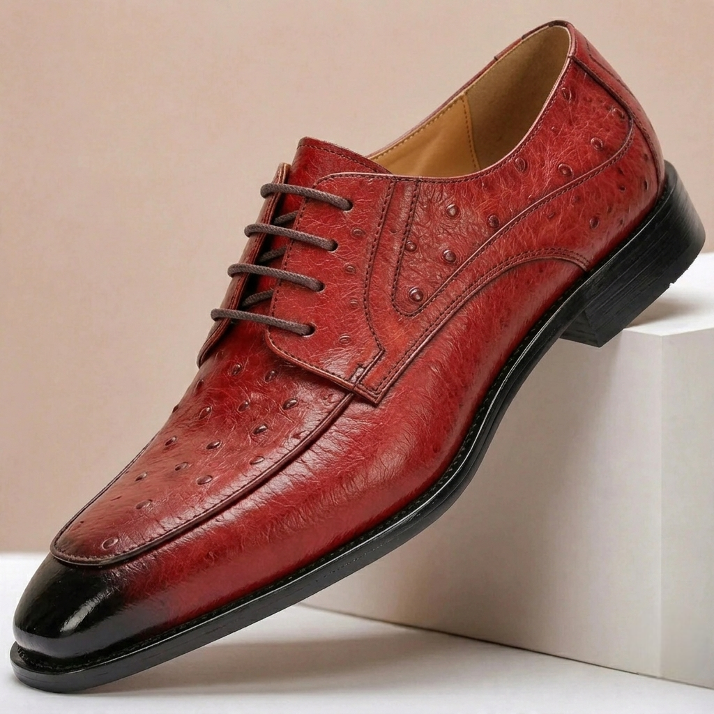 Bernini Cowhide Leather Shoes
