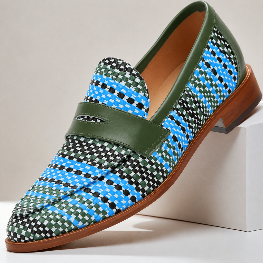 Farina Woven Loafers
