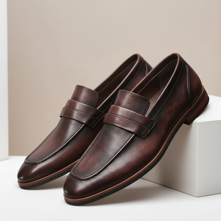 Giorelli Cowhide Leather Loafers