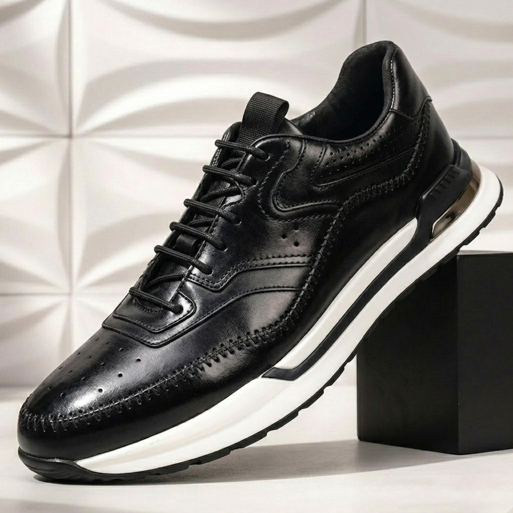 Salerno Cowhide Leather Sneakers