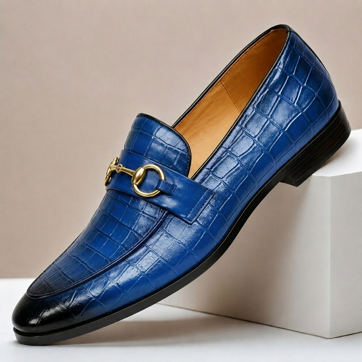 Ravelli Cowhide Leather Loafers