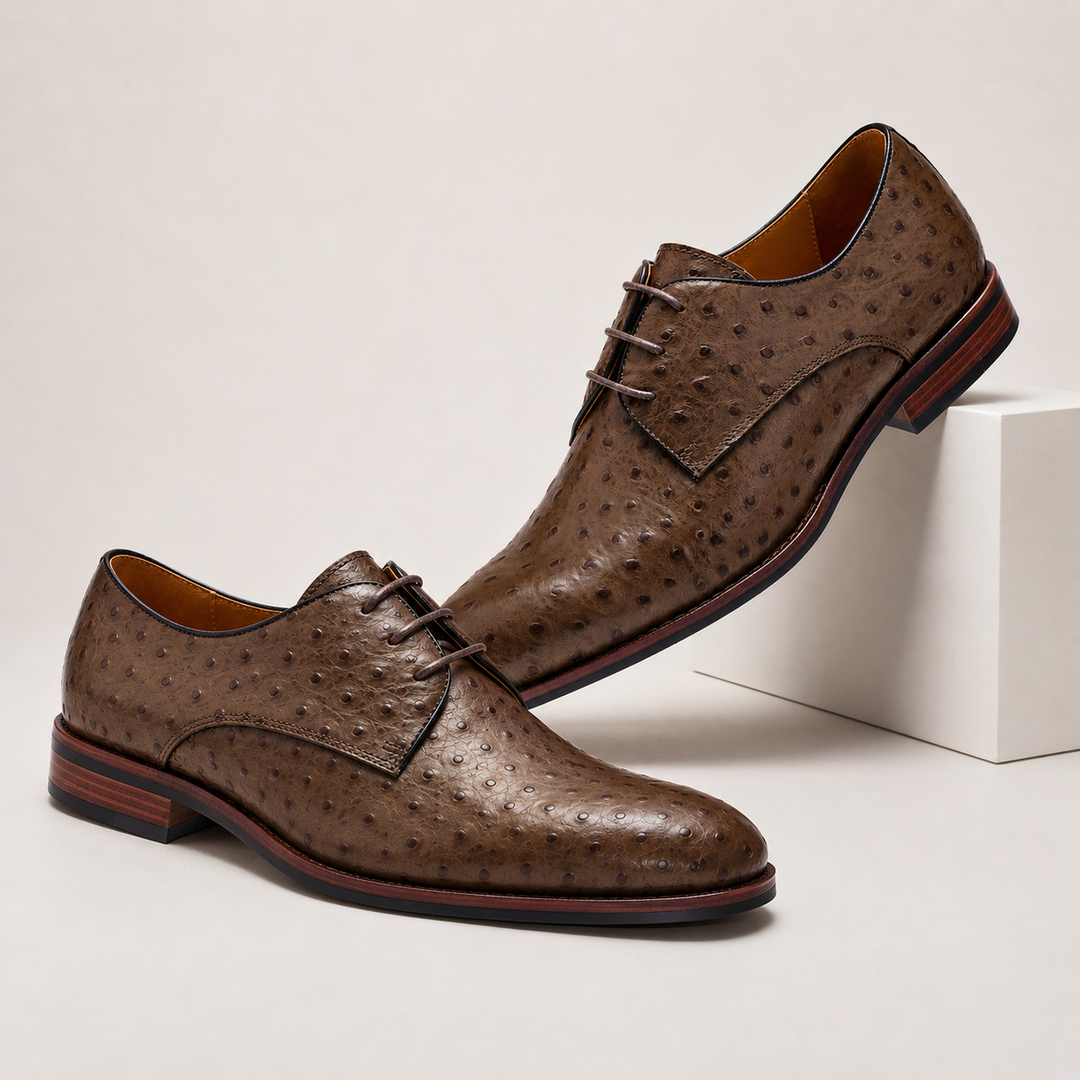 Altavero Cowhide Leather Shoes