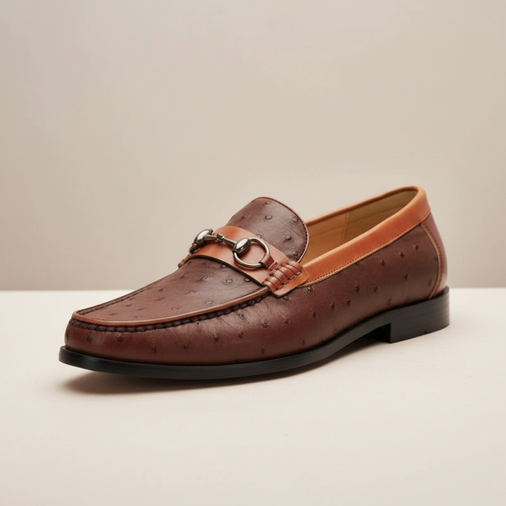 Varetti Cowhide Leather Loafers