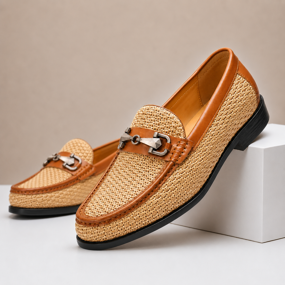 Lombaro Cowhide Leather Shoes