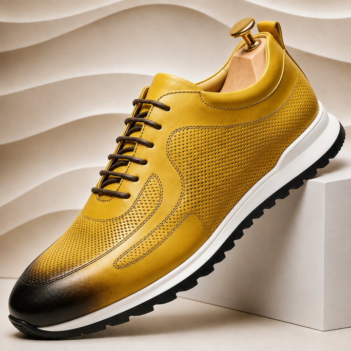 Franco Cowhide Leather Sneakers