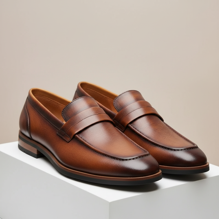 Giorelli Cowhide Leather Loafers
