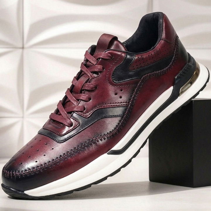 Salerno Cowhide Leather Sneakers
