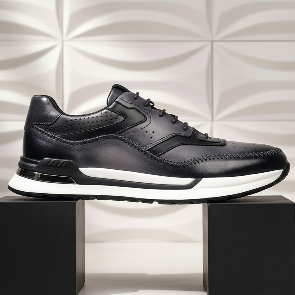 Salerno Cowhide Leather Sneakers