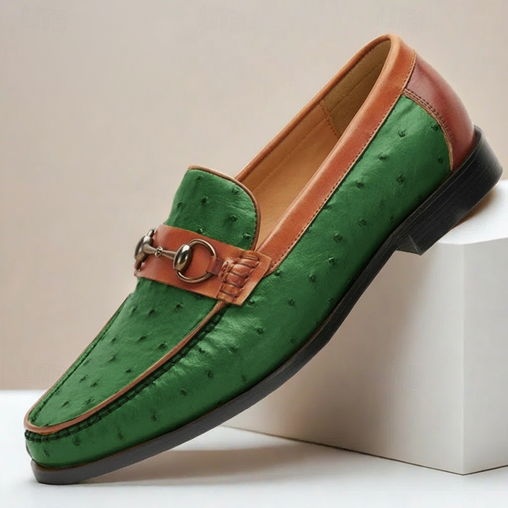 Varetti Cowhide Leather Loafers