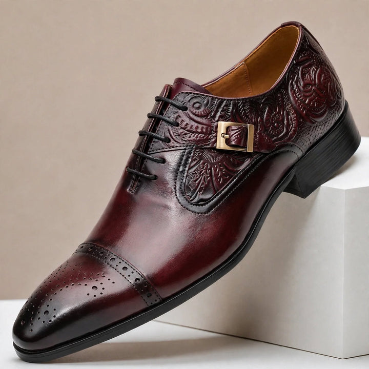 Rocco Cowhide Leather Shoes