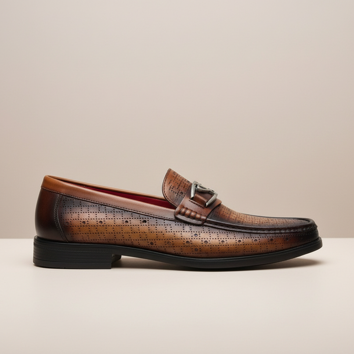Dalmari Cowhide Leather Loafers