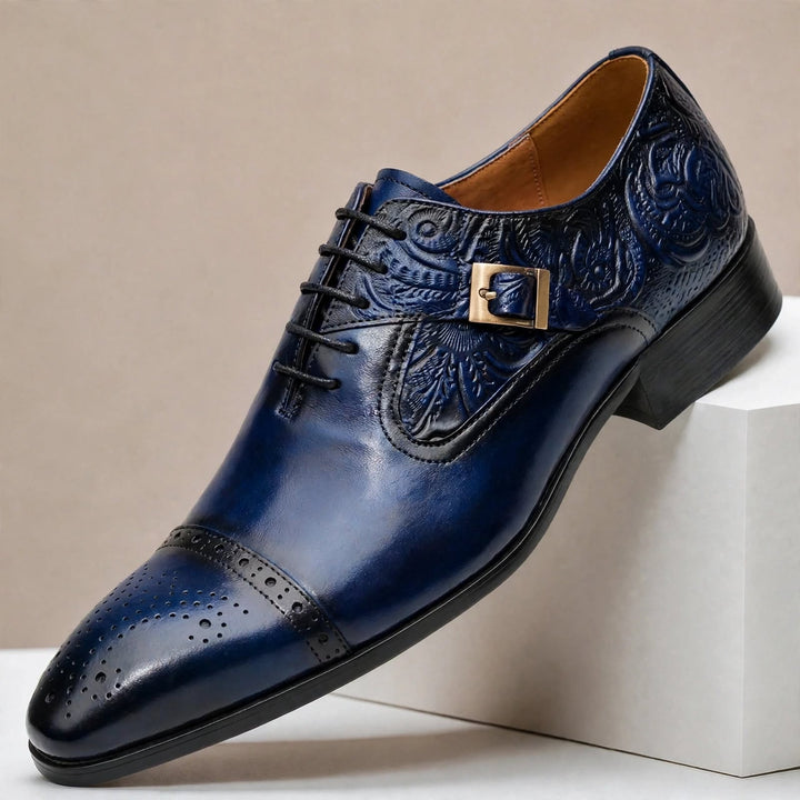 Rocco Cowhide Leather Shoes