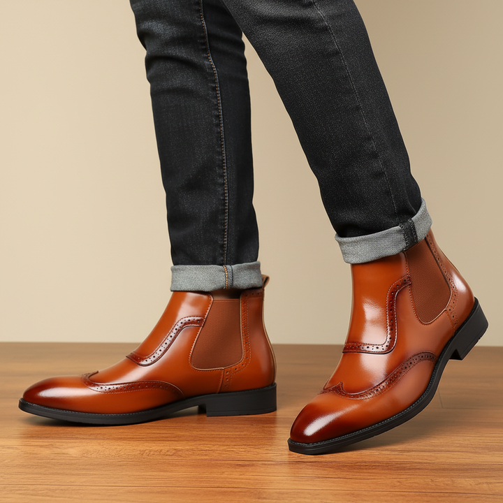 Dalmiero Genuine Leather Boots