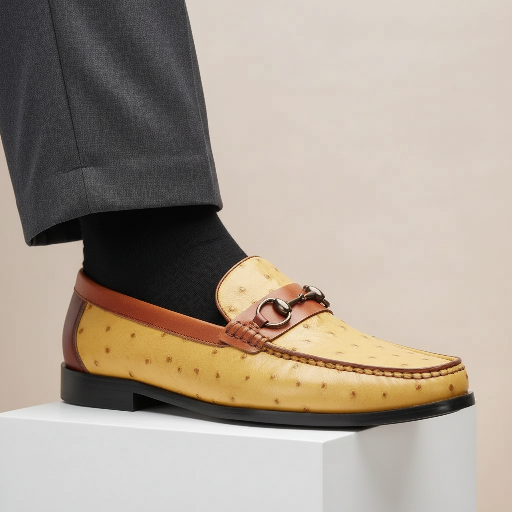 Varetti Cowhide Leather Loafers