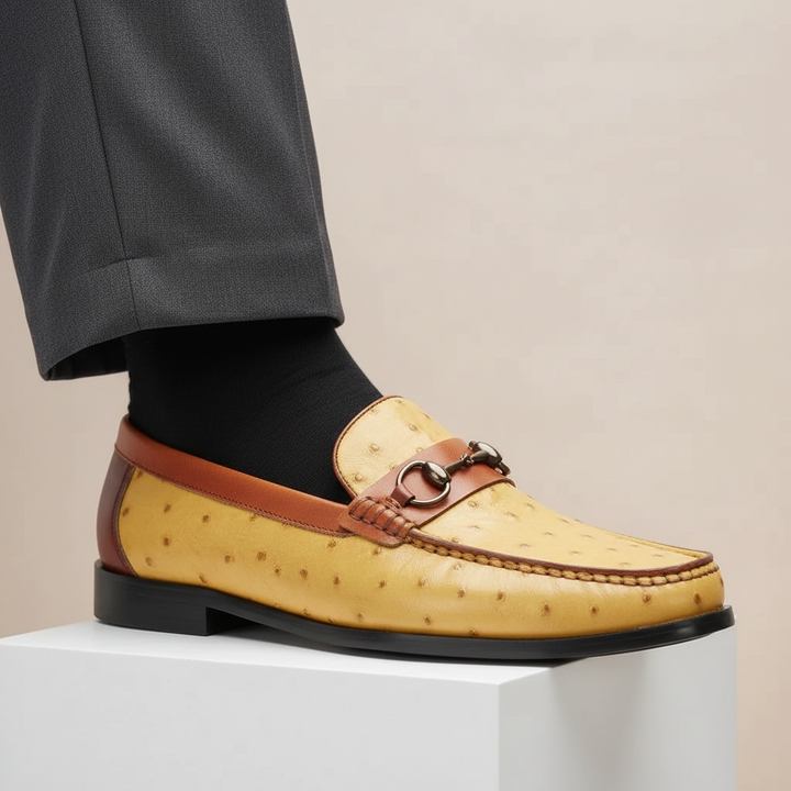 Varetti Cowhide Leather Loafers