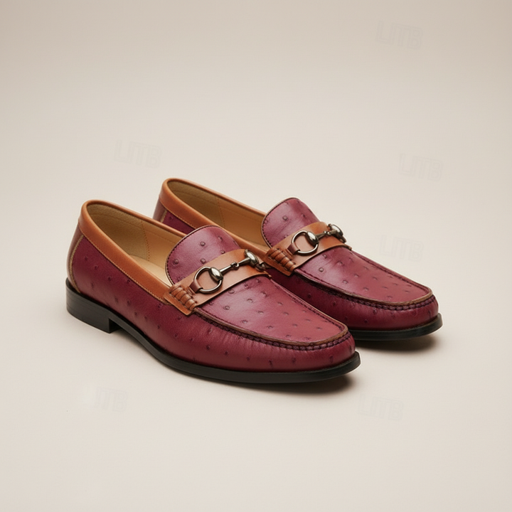 Varetti Cowhide Leather Loafers