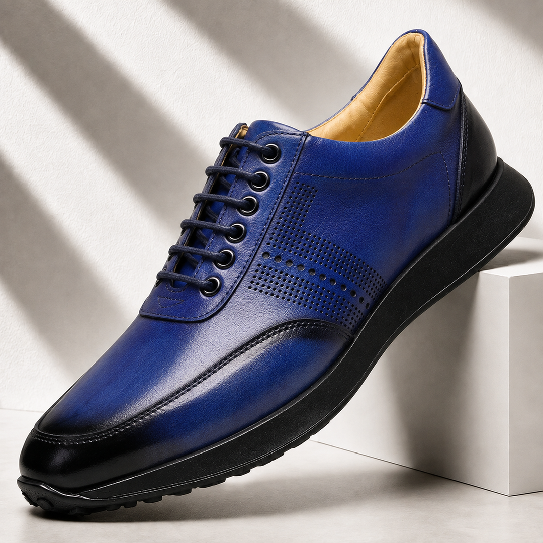 Sartelli Cowhide Leather Sneakers