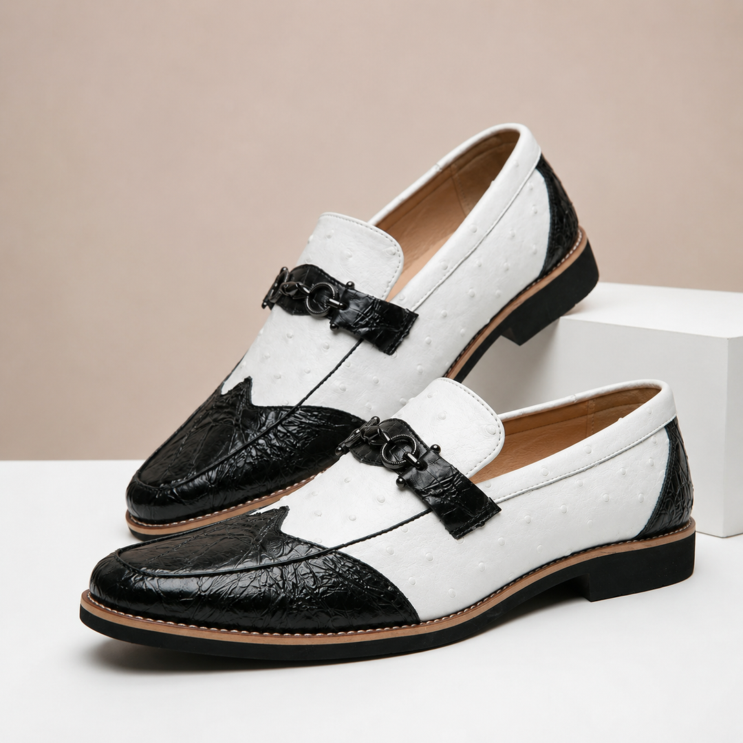 Vellano Genuine Leather Loafers