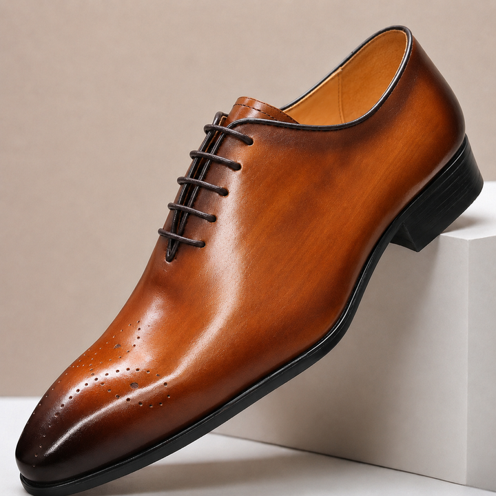 Lorenzo Cowhide Leather Shoes
