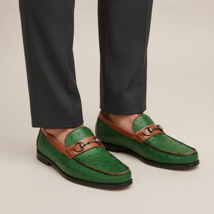 Varetti Cowhide Leather Loafers