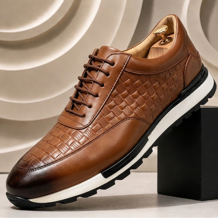 Costaro Cowhide Leather Sneakers