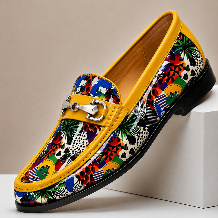 Lombaro Cowhide Leather Shoes