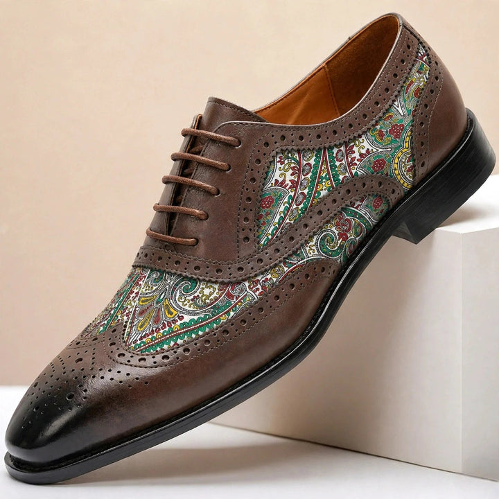 Luceri Cowhide Leather Shoes