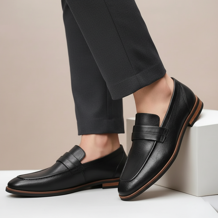 Giorelli Cowhide Leather Loafers