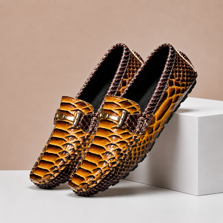 Grimaldi Genuine Leather Loafers