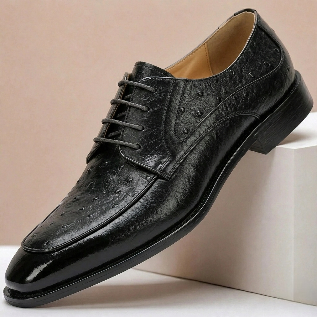 Bernini Cowhide Leather Shoes