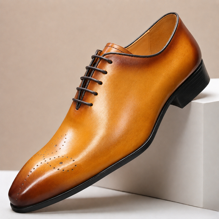 Lorenzo Cowhide Leather Shoes