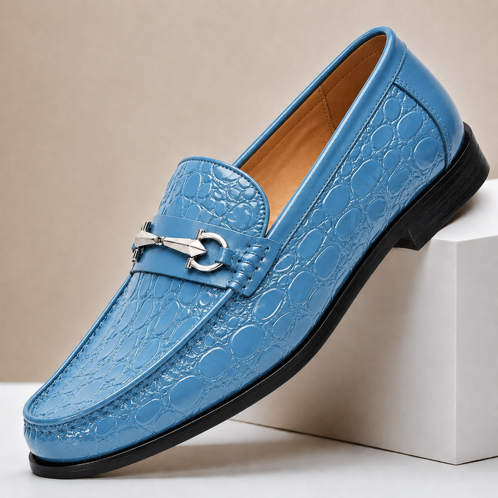 Carvano Cowhide Leather Loafers