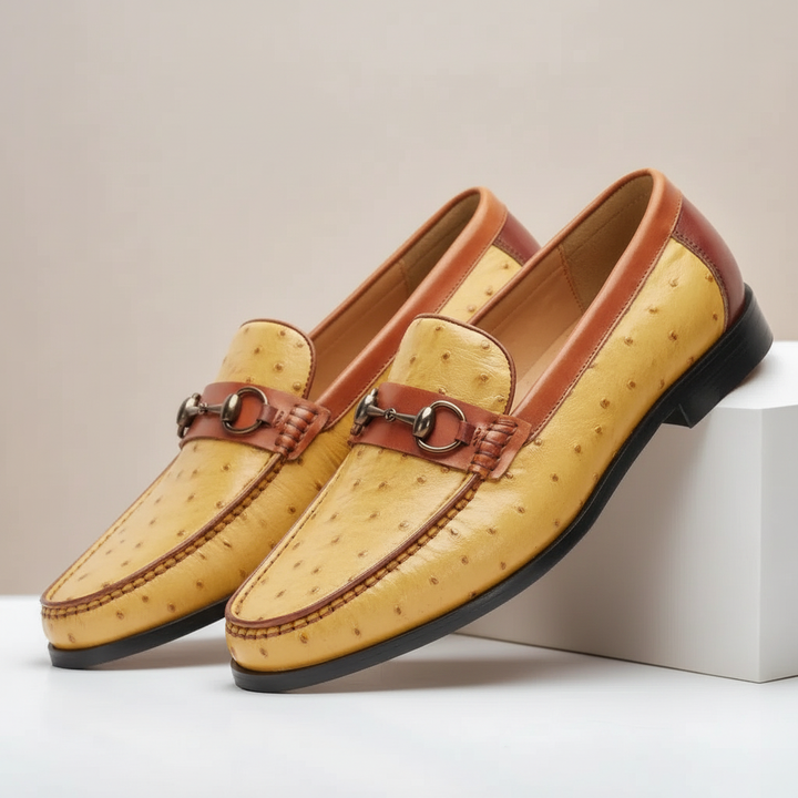 Varetti Cowhide Leather Loafers