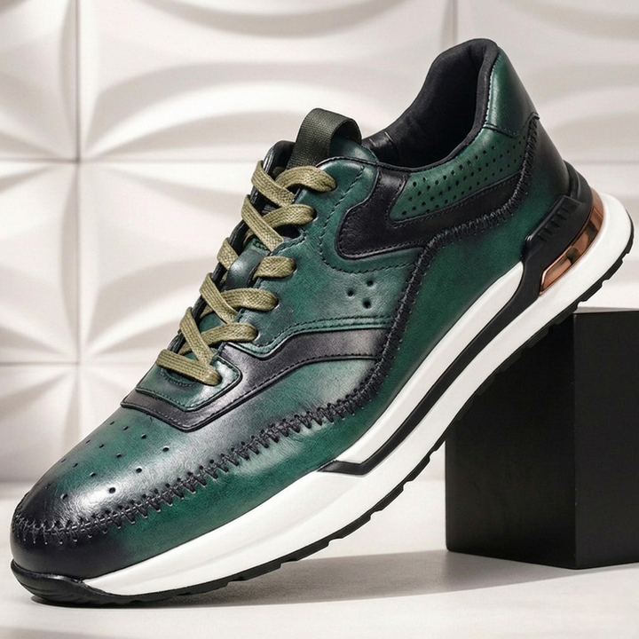 Ferrenzo Cowhide Leather Sneakers