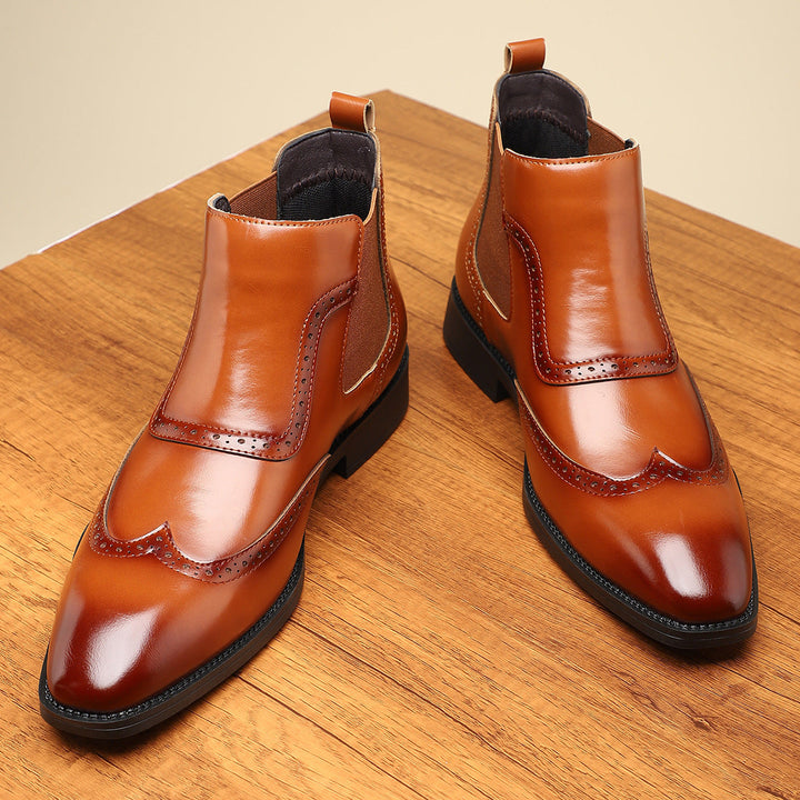 Dalmiero Genuine Leather Boots