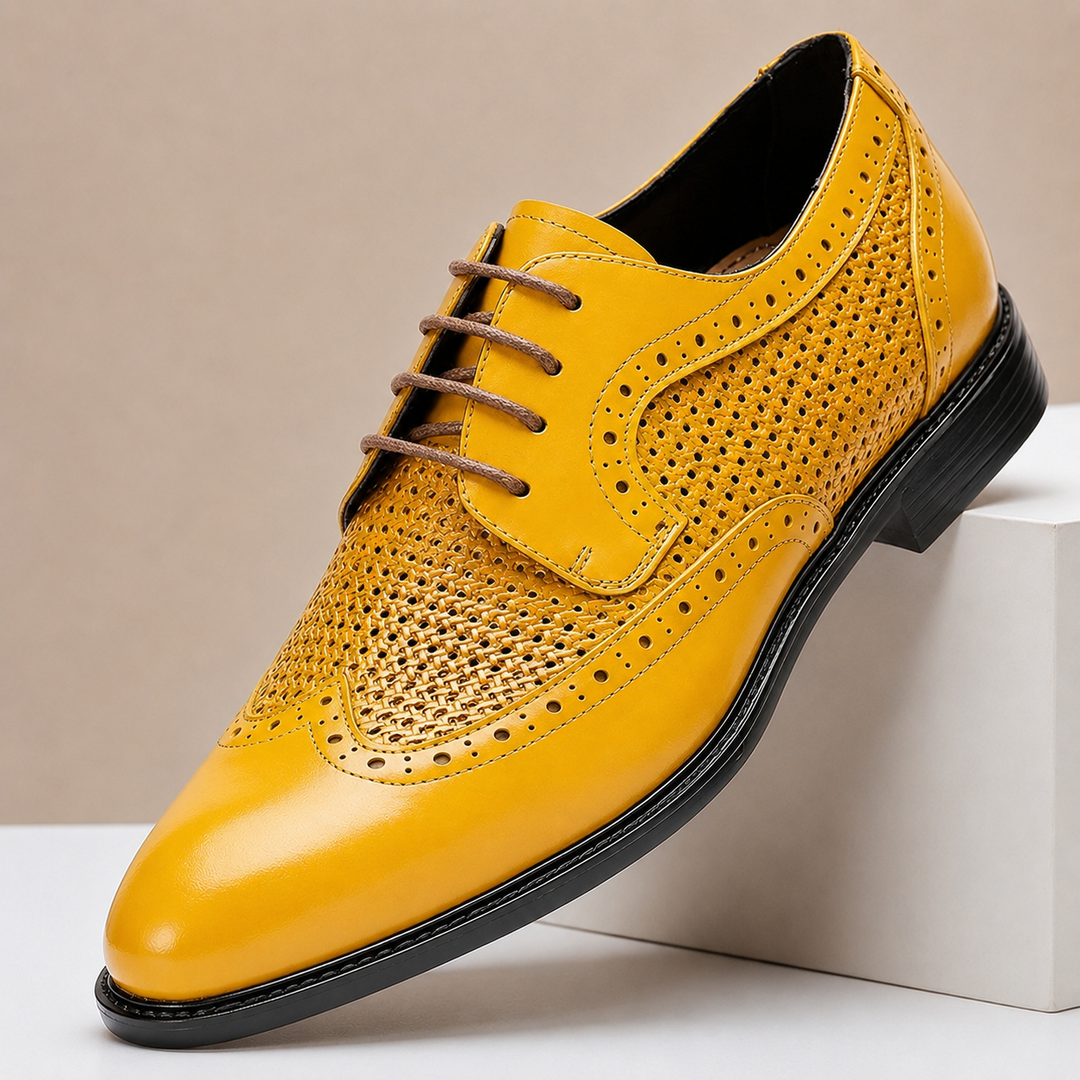 Vassari Cowhide Leather Shoes