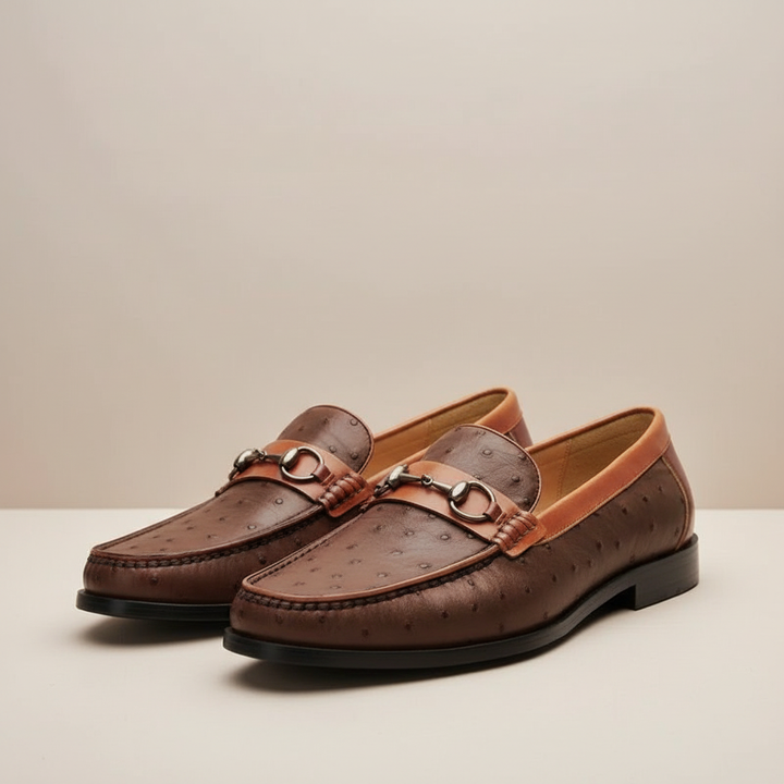 Varetti Cowhide Leather Loafers