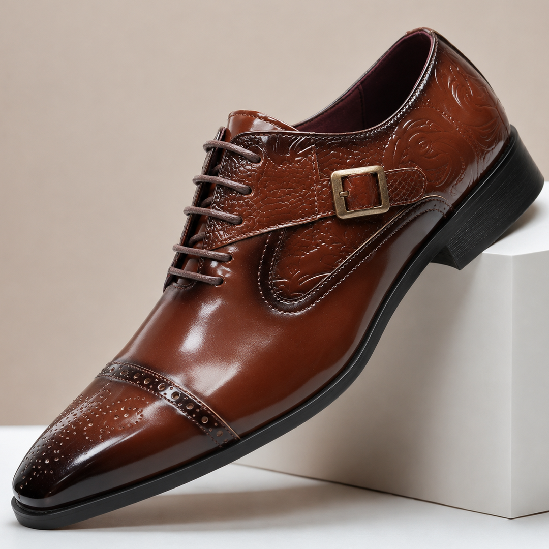 Altieri Cowhide Leather Shoes