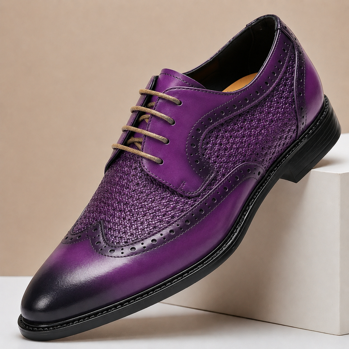 Vassari Cowhide Leather Shoes