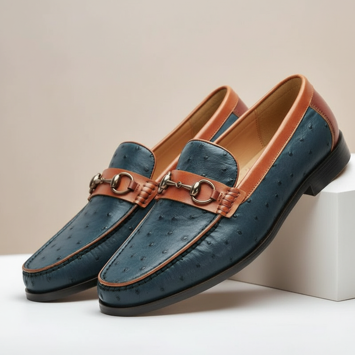 Varetti Cowhide Leather Loafers