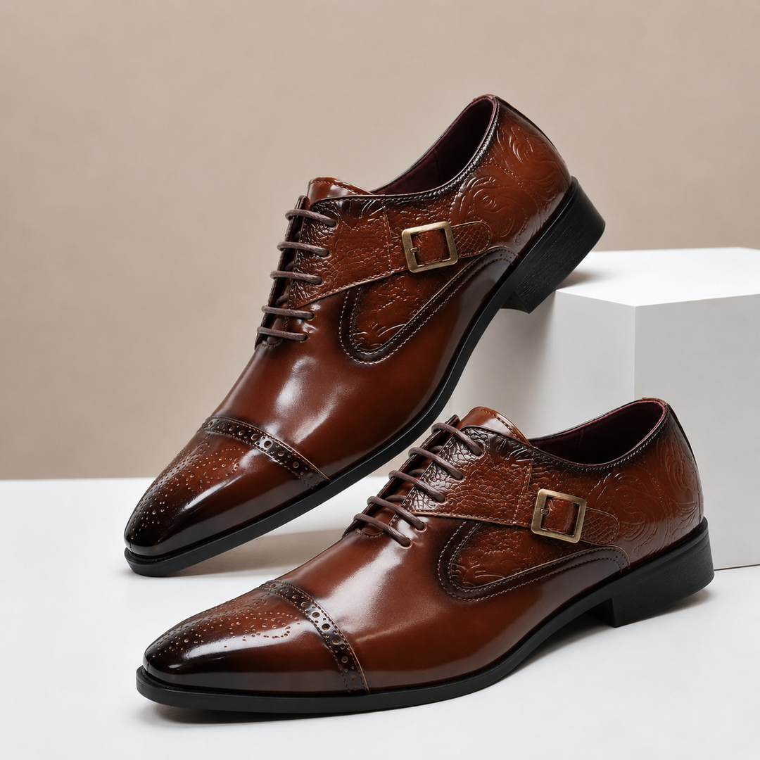 Altieri Cowhide Leather Shoes